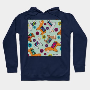 Alpacas and Flowers Hoodie